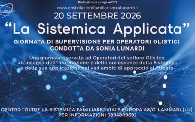 La Sistemica Applicata giornata di supervisione La Sistemica Applicata